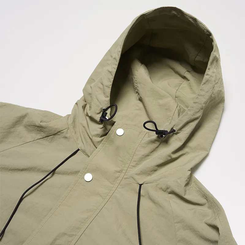 HEA Trench Coat Unisex Light Green-2