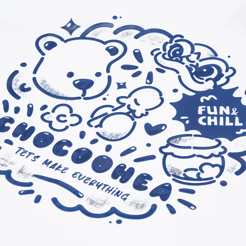 HEA x I.t CHOCOOLATE Casual T Shirt Unisex-5