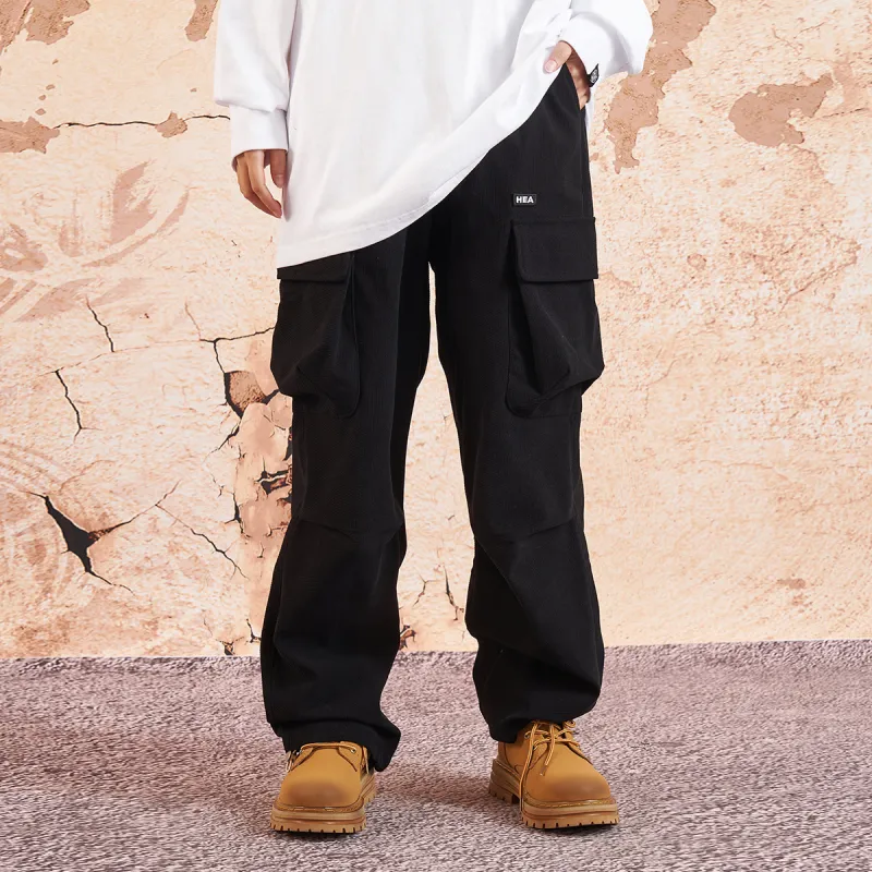 HEA Casual Pants Unisex Black-2