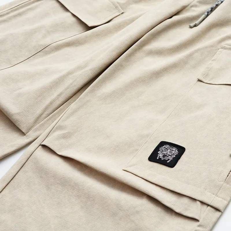 HEA Casual Pants Unisex Apricot-2