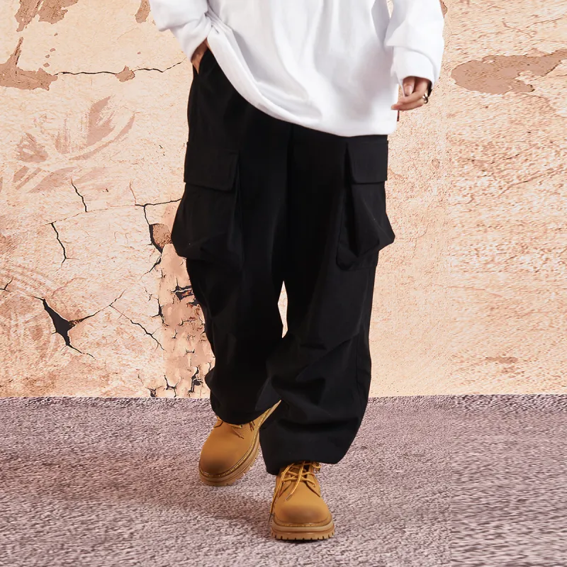 HEA Casual Pants Unisex Black-7