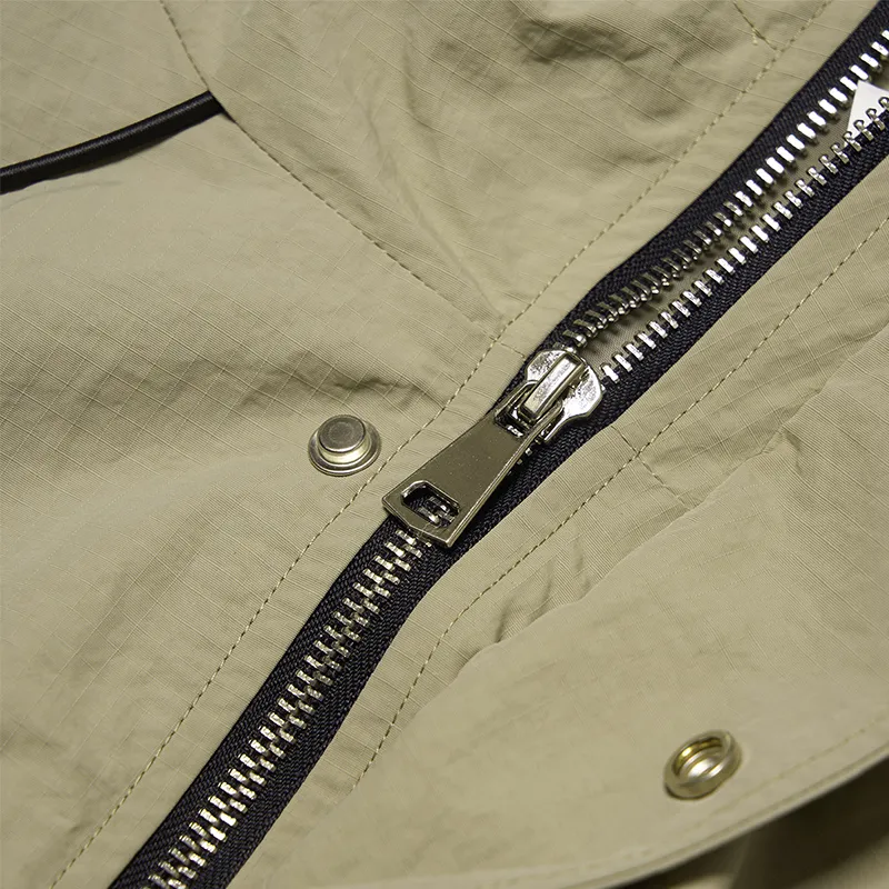 HEA Trench Coat Unisex Light Green-4