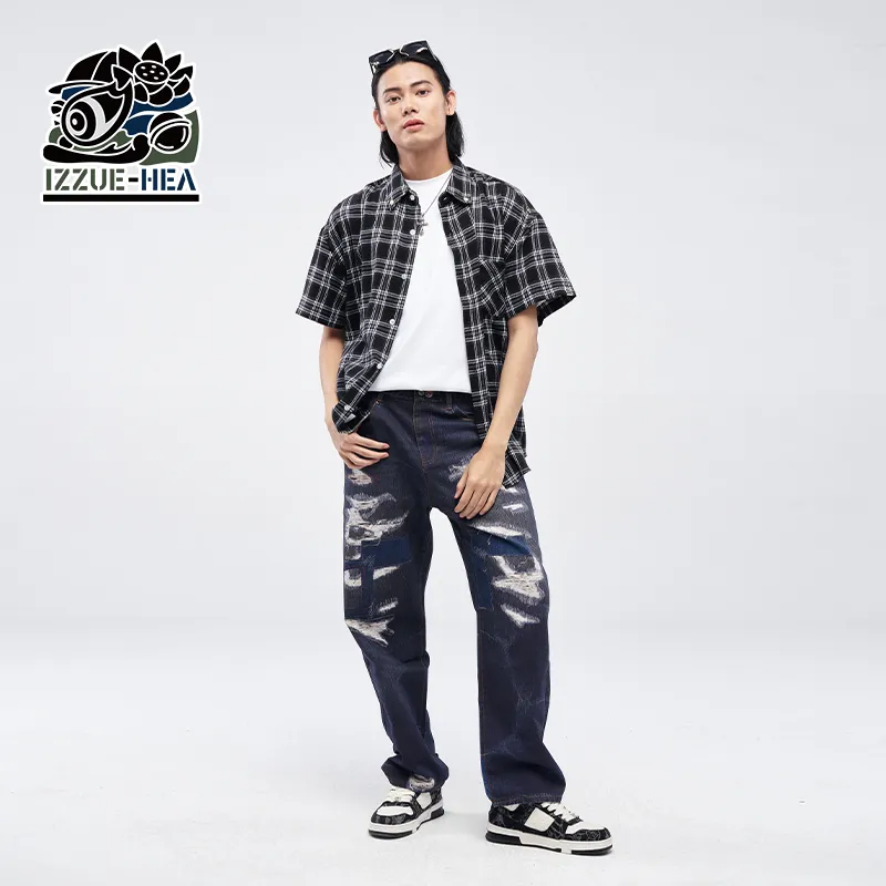 Izzue X HEA Shirts Unisex Black-2
