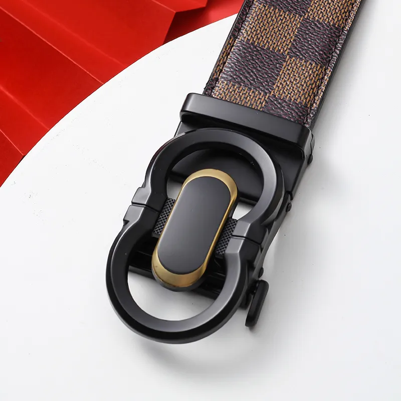 ROSEROOEN Top Grain Cow Leather Belts Men's 3.5cm-3