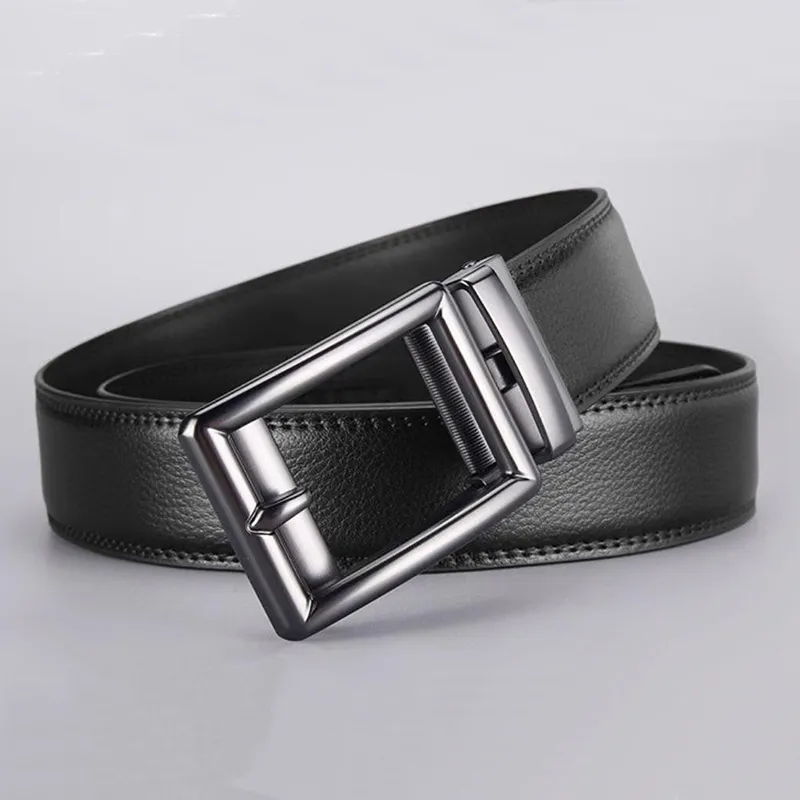 ROSEROOEN Top Grain Cow Leather Belts Men's 3.5cm-13