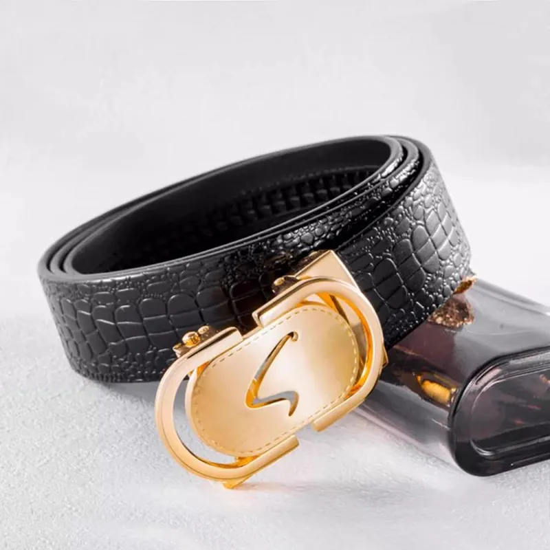 ROSEROOEN Cow Leather Belts Men's 3.5cm-5