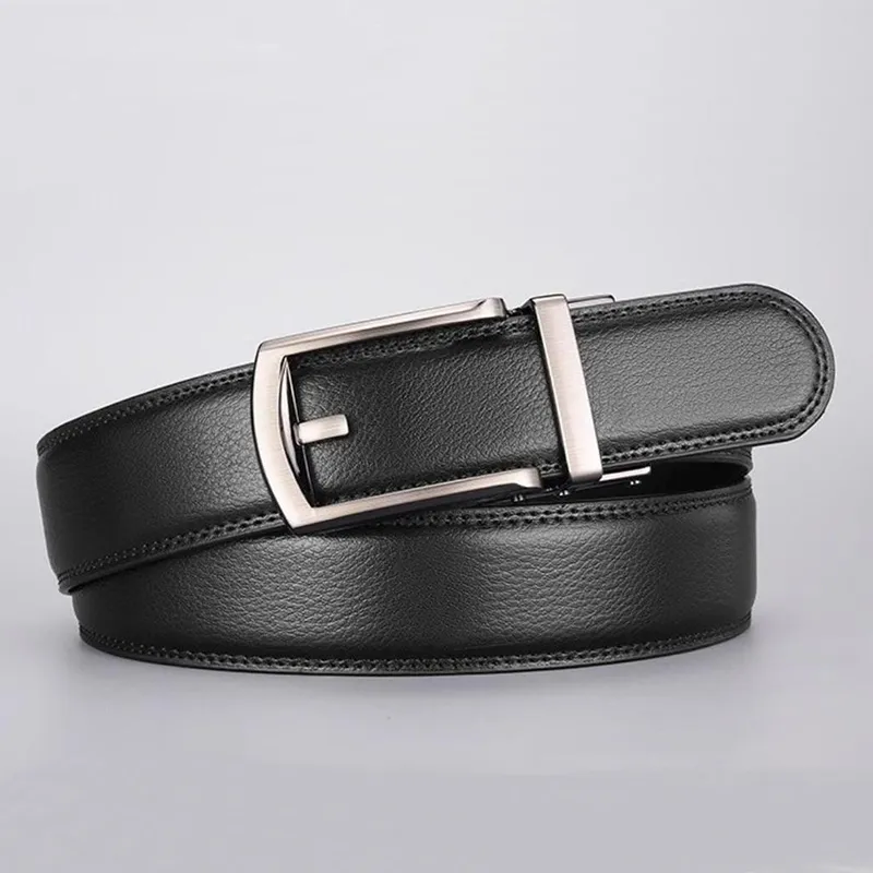 ROSEROOEN Top Grain Cow Leather Belts Men's 3.5cm-9