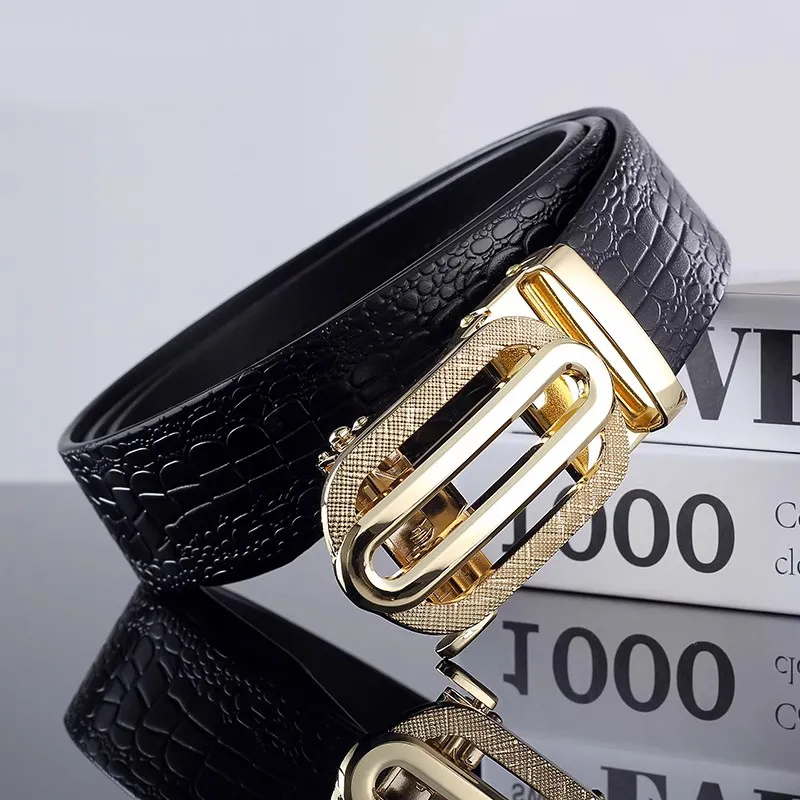 ROSEROOEN Leather Belts Men-2