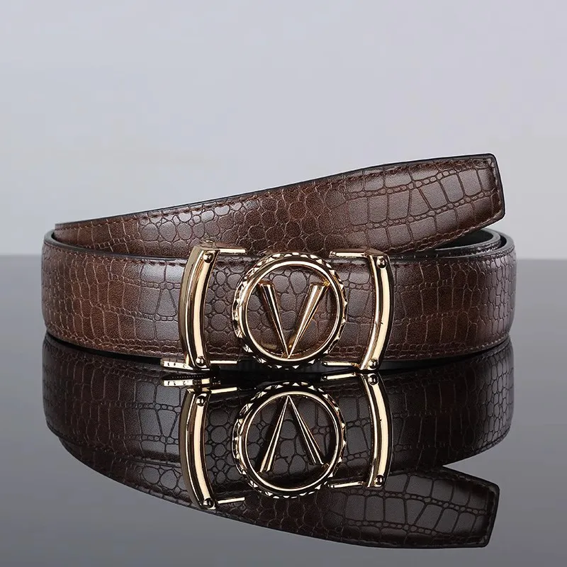 ROSEROOEN Leather Belts Men-2