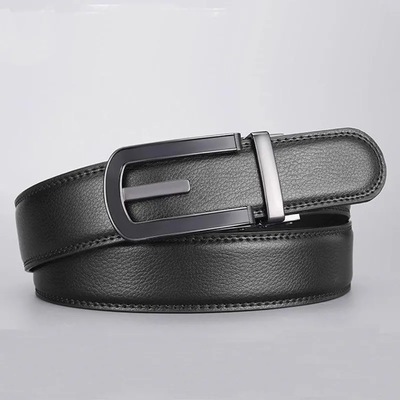ROSEROOEN Top Grain Cow Leather Belts Men's 3.5cm-5