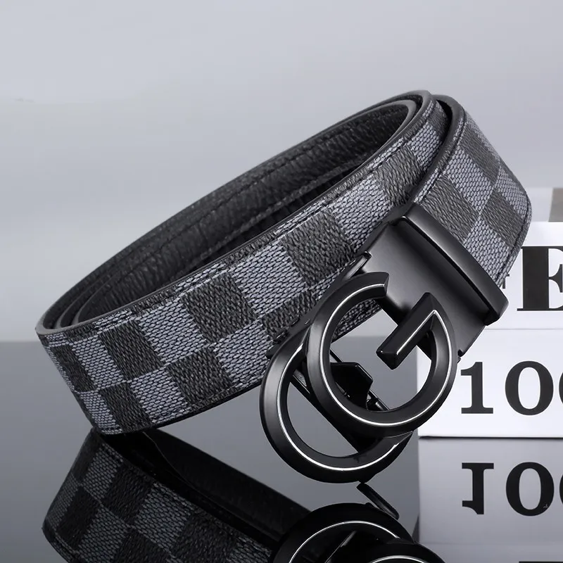 ROSEROOEN Top Grain Cow Leather Belts Men's 3.5cm-15