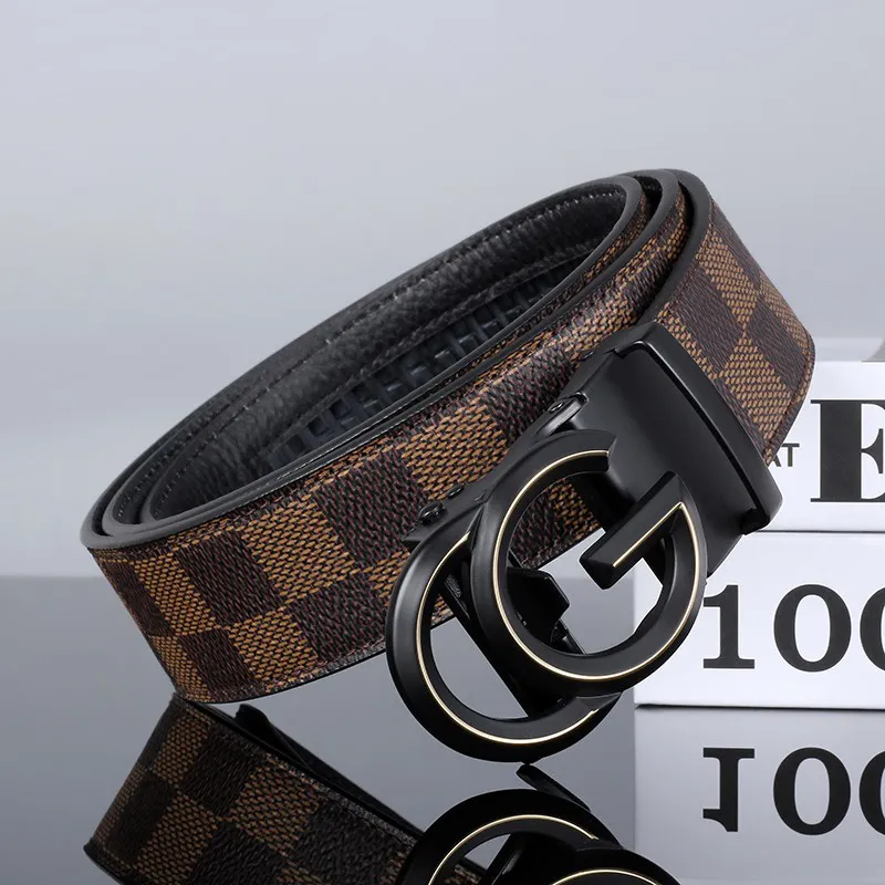 ROSEROOEN Top Grain Cow Leather Belts Men's 3.5cm-11