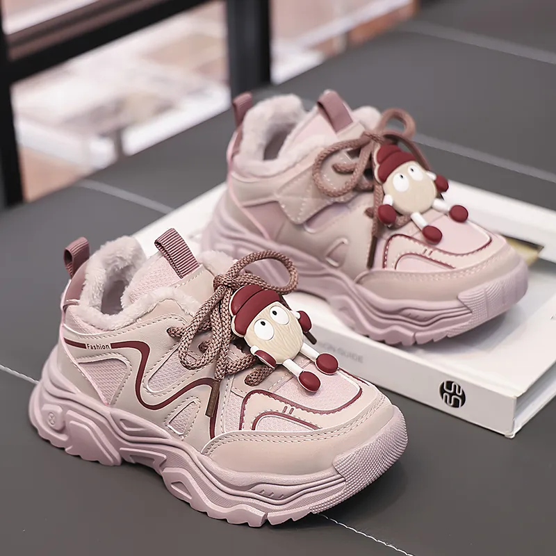 ROBINHOOD Thermal Slip Resistant Low Top Kids Lifestyle Shoes Kids'-3