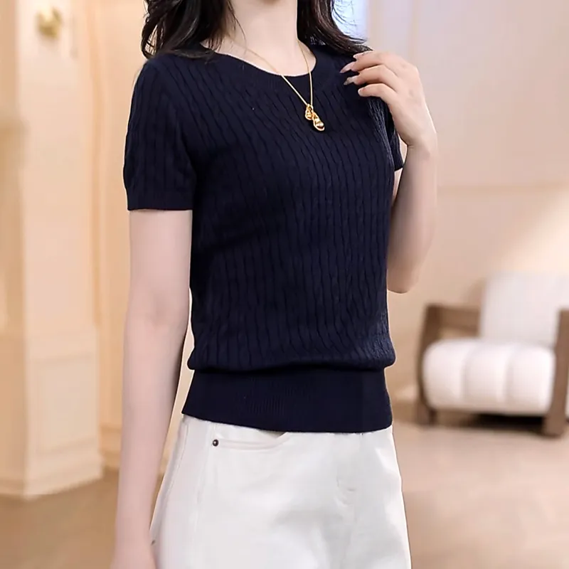 PIERRE CARDIN Knitwear Women's Navy Blue-4