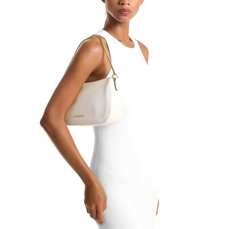 MICHAEL KORS Cow Leather Chain Shoulder Bag, Crossbody Bag, Shoulder Bag Medium Size Women's-5