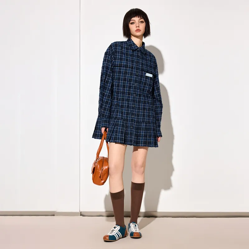 CANOTWAIT_ Spring Summer Long Sleeved Dress Women's-13