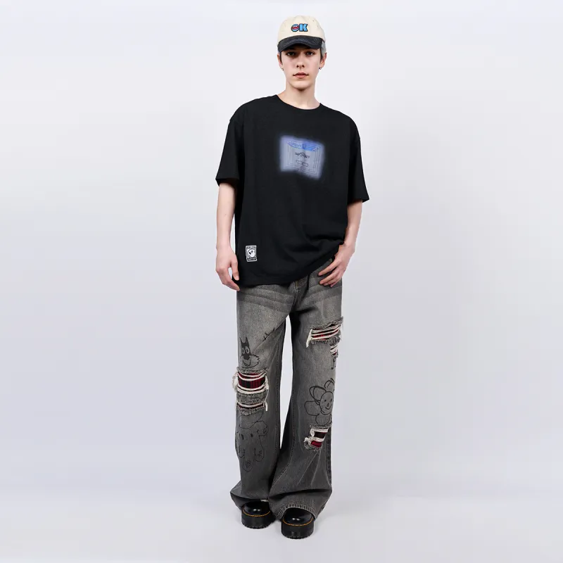CANOTWAIT_ x SMILEY T Shirt Unisex-3