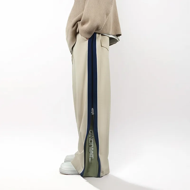 CANOTWAIT_ Knitted Sports Pants Unisex-5