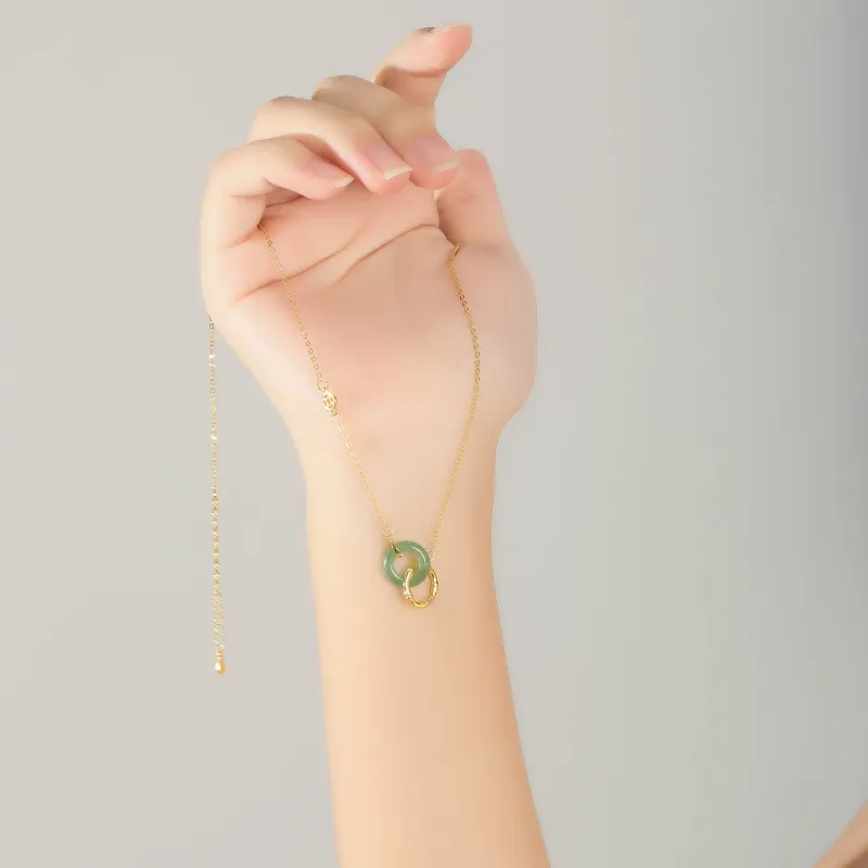 Zheng Baifu Agate Jade Necklaces Women's-3