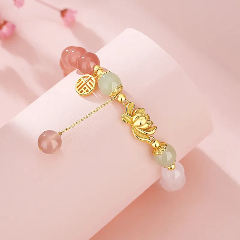 Zheng Baifu Agate Jade Bracelets Women's-3