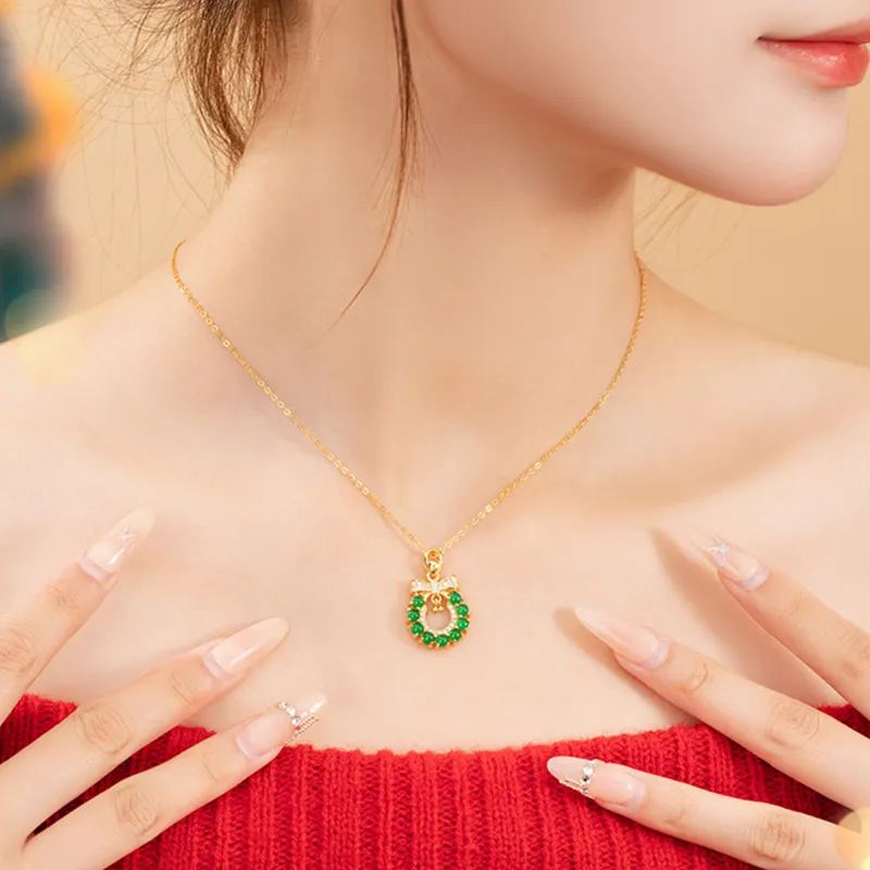 Zheng Baifu Glutinous Jade Jadeite Necklaces Women's-7