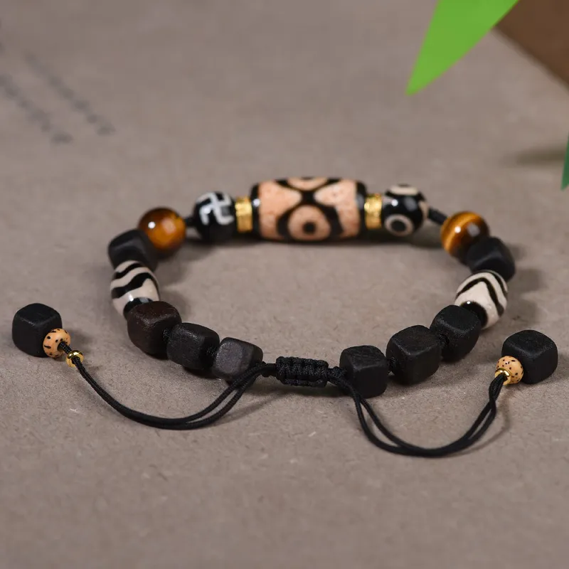 Zheng Baifu Sandalwood Wooden Bracelets Unisex-4