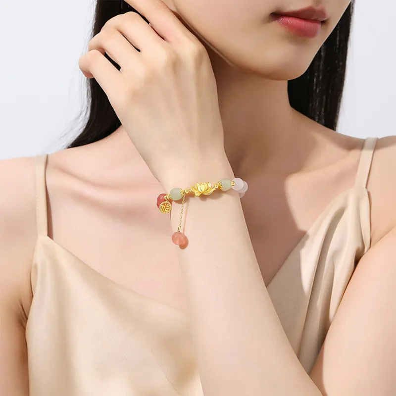 Zheng Baifu Agate Jade Bracelets Women's-1