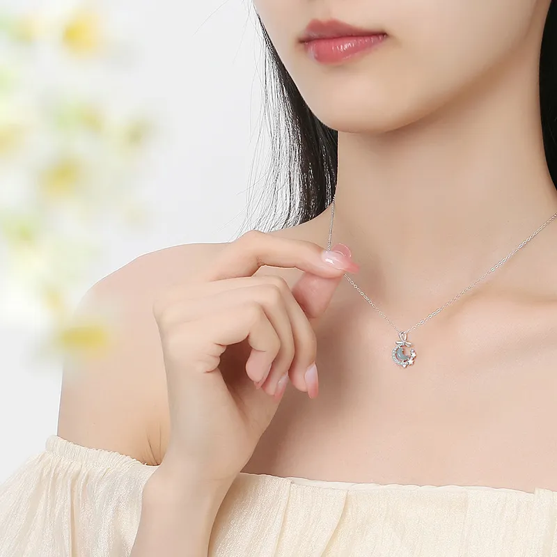 Zheng Baifu Glutinous Jade Jadeite Necklaces Women's-1