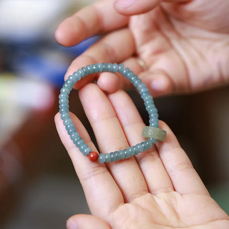 Zheng Baifu Glutinous Jade Bracelets Women's-4