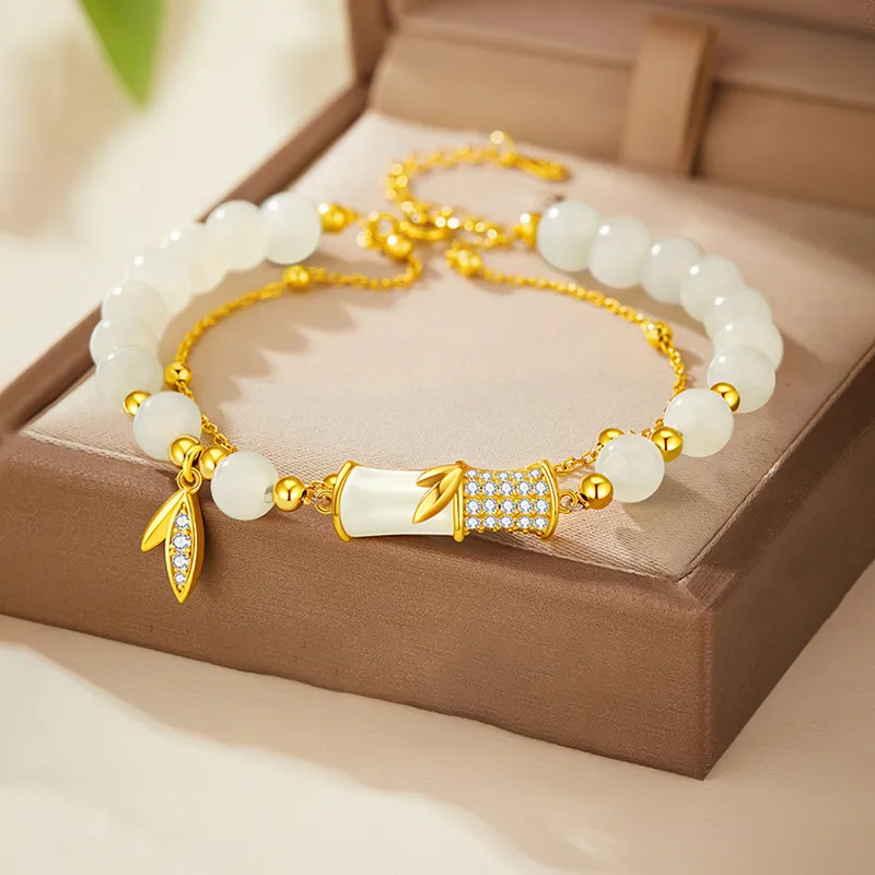 Zheng Baifu Hetian Jade Bracelets White Jade/Pale Greenish White Jade Women's-5