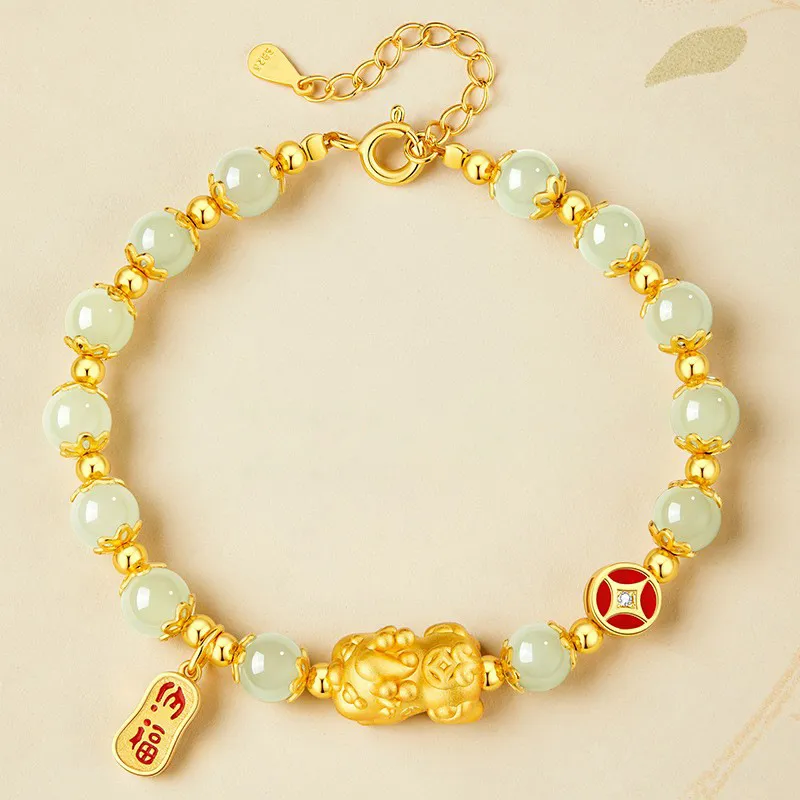 Zheng Baifu Hetian Jade Bracelets White Jade/Pale Greenish White Jade Women's-4