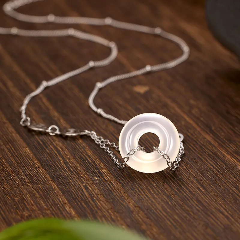 Zheng Baifu Chalcedony Necklaces Women's-1