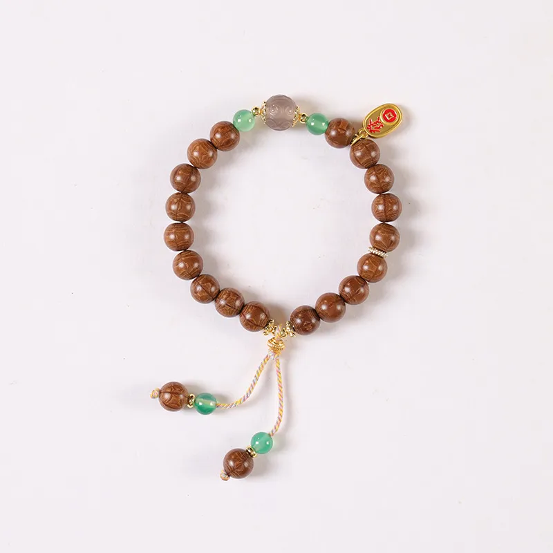 Zheng Baifu Zabelia Biflora Wooden Bracelets Unisex-4