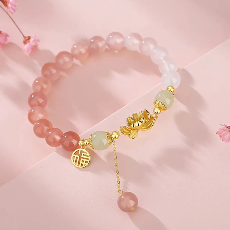 Zheng Baifu Agate Jade Bracelets Women's-5