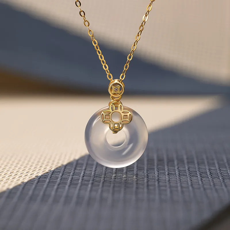 Zheng Baifu Chalcedony Necklaces Women's-2