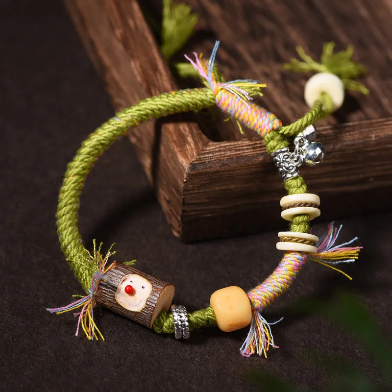 Zheng Baifu Boxwood Wooden Bracelets Women's-3