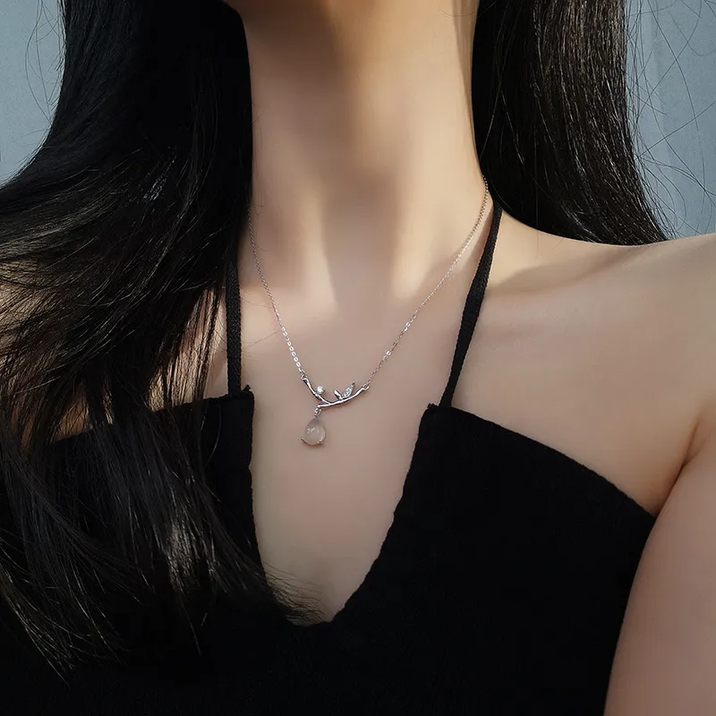 Zheng Baifu Chalcedony Necklaces Women's-4