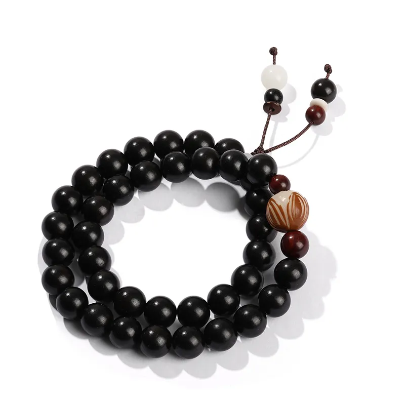 Zheng Baifu Ebony Wooden Bracelets Unisex-1