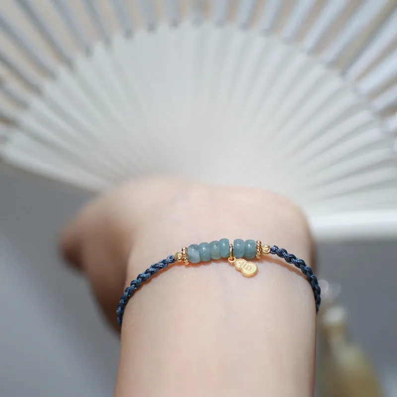 Zheng Baifu Glutinous Jade Jadeite Bracelets Women's-1