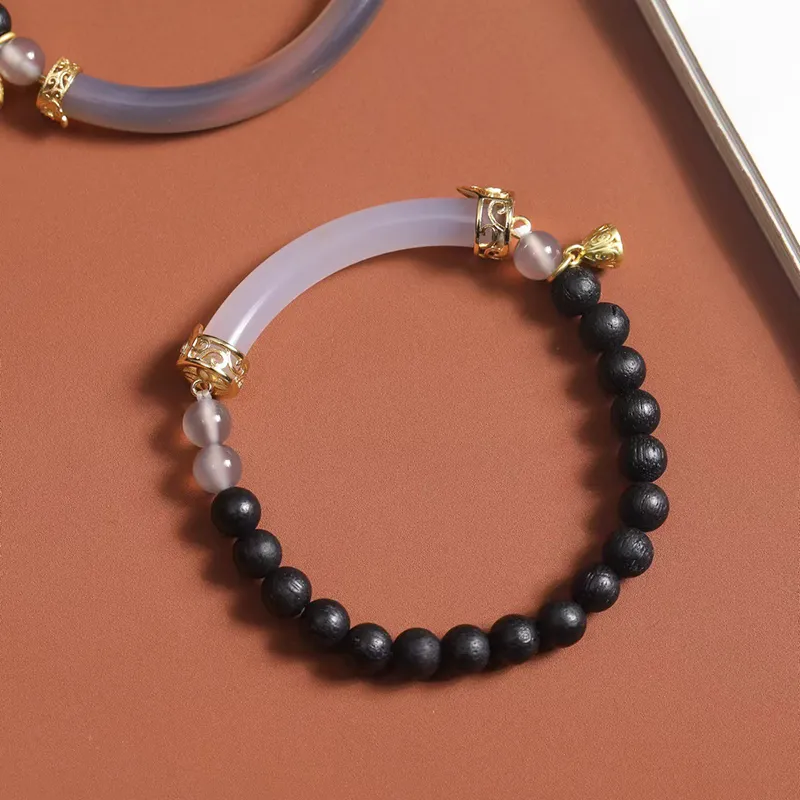Zheng Baifu Agarrattan Wooden Bracelets Unisex-1