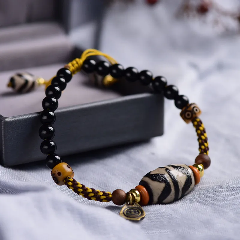 Zheng Baifu Ebony Wooden Bracelets Unisex-4