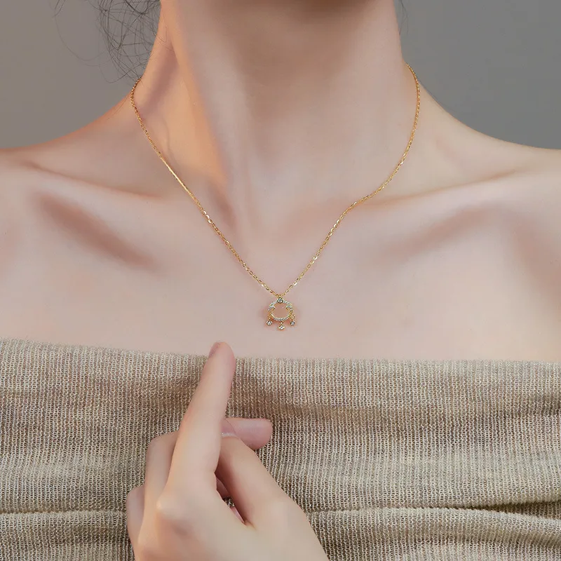 Zheng Baifu Chalcedony Necklaces Women's-3