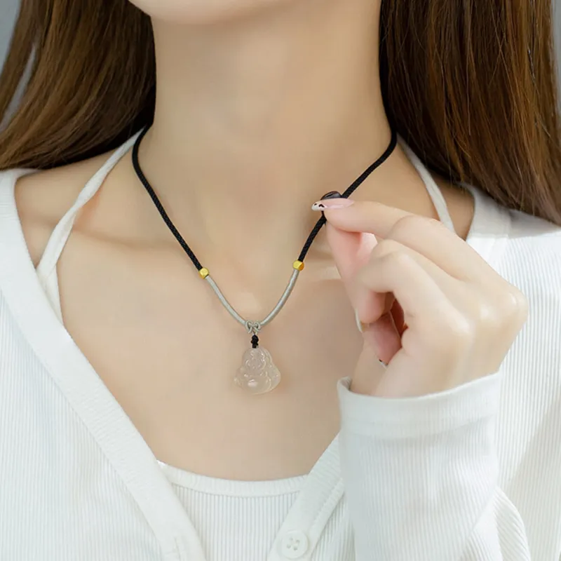 Zheng Baifu Chalcedony Necklaces Women's-1