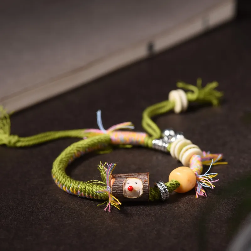 Zheng Baifu Boxwood Wooden Bracelets Women's-1