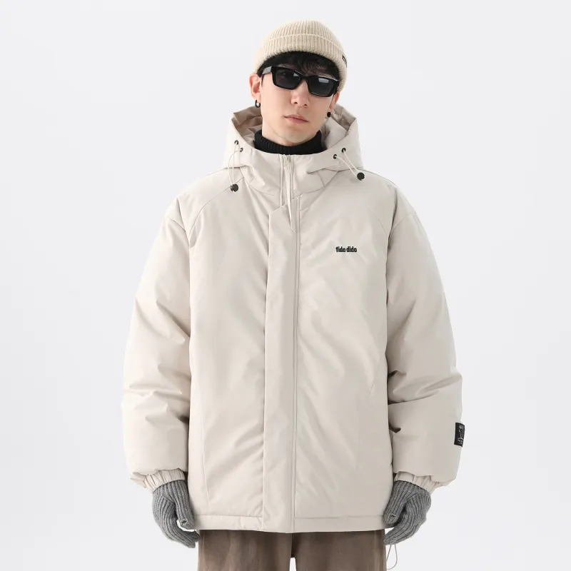 FIDO DIDO Puffer Jackets Unisex-18