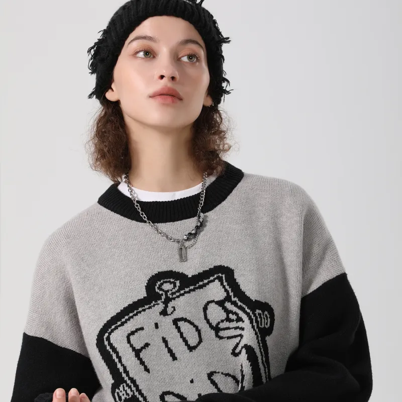 FIDO DIDO Sweaters Unisex-7