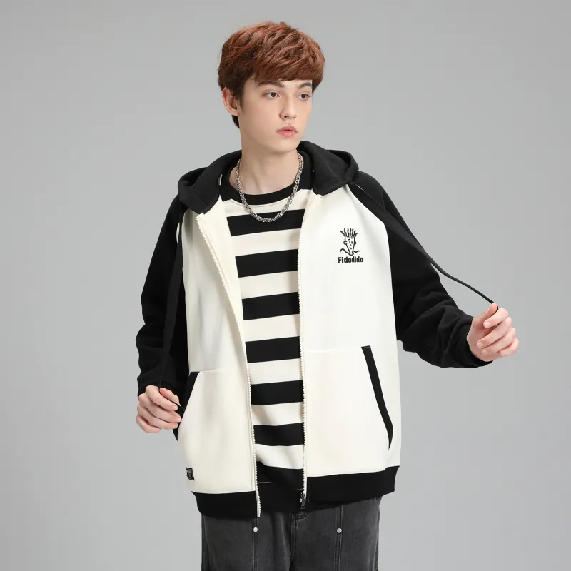 FIDO DIDO Sweatshirt Jacket Unisex-13