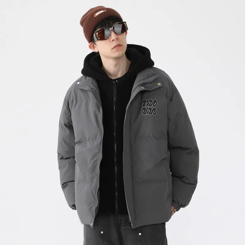 FIDO DIDO Puffer Jackets Unisex-15