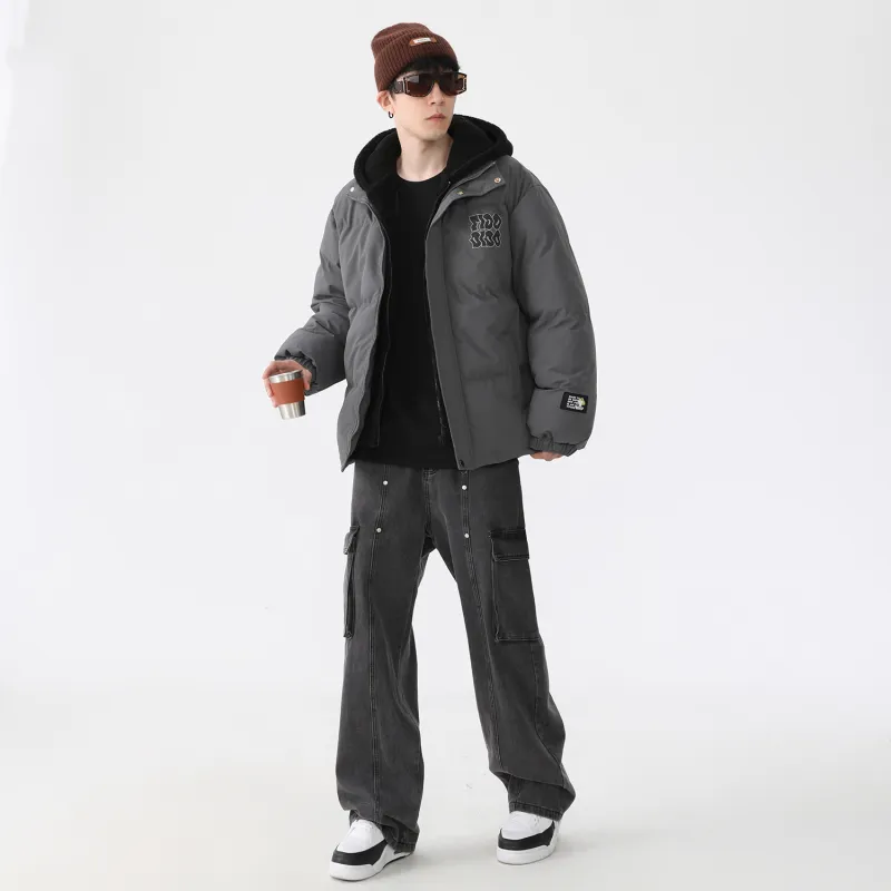 FIDO DIDO Puffer Jackets Unisex-9