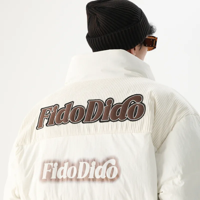 FIDO DIDO Puffer Jackets Unisex-5